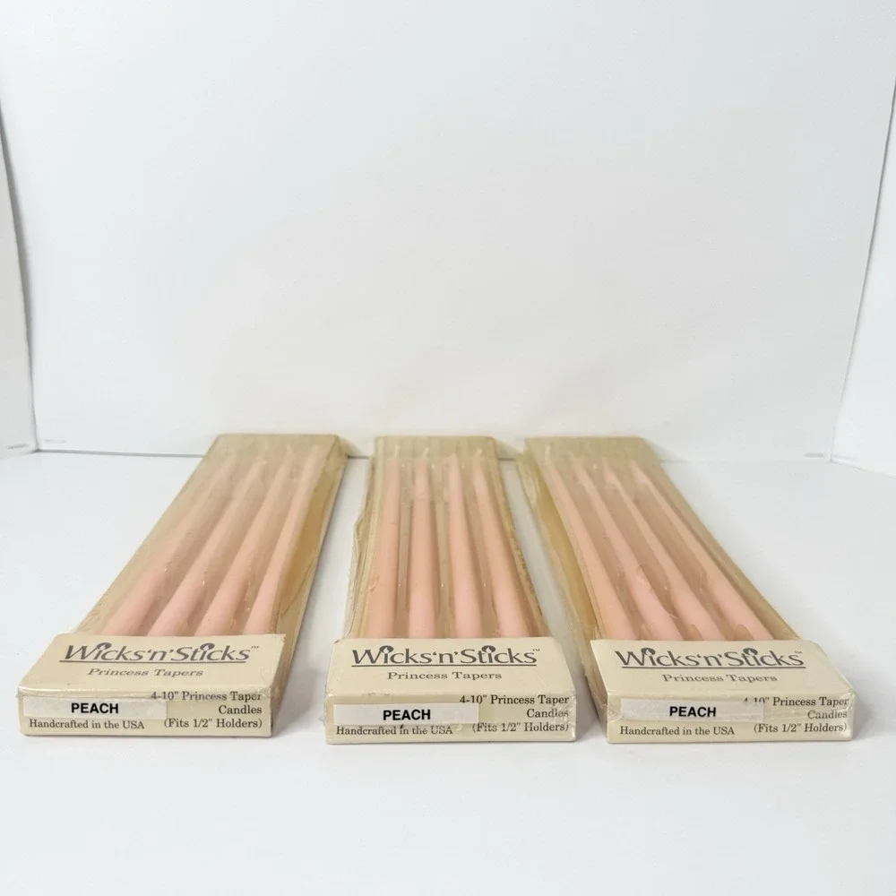 Vintage Wicks N Sticks Princess Taper 10